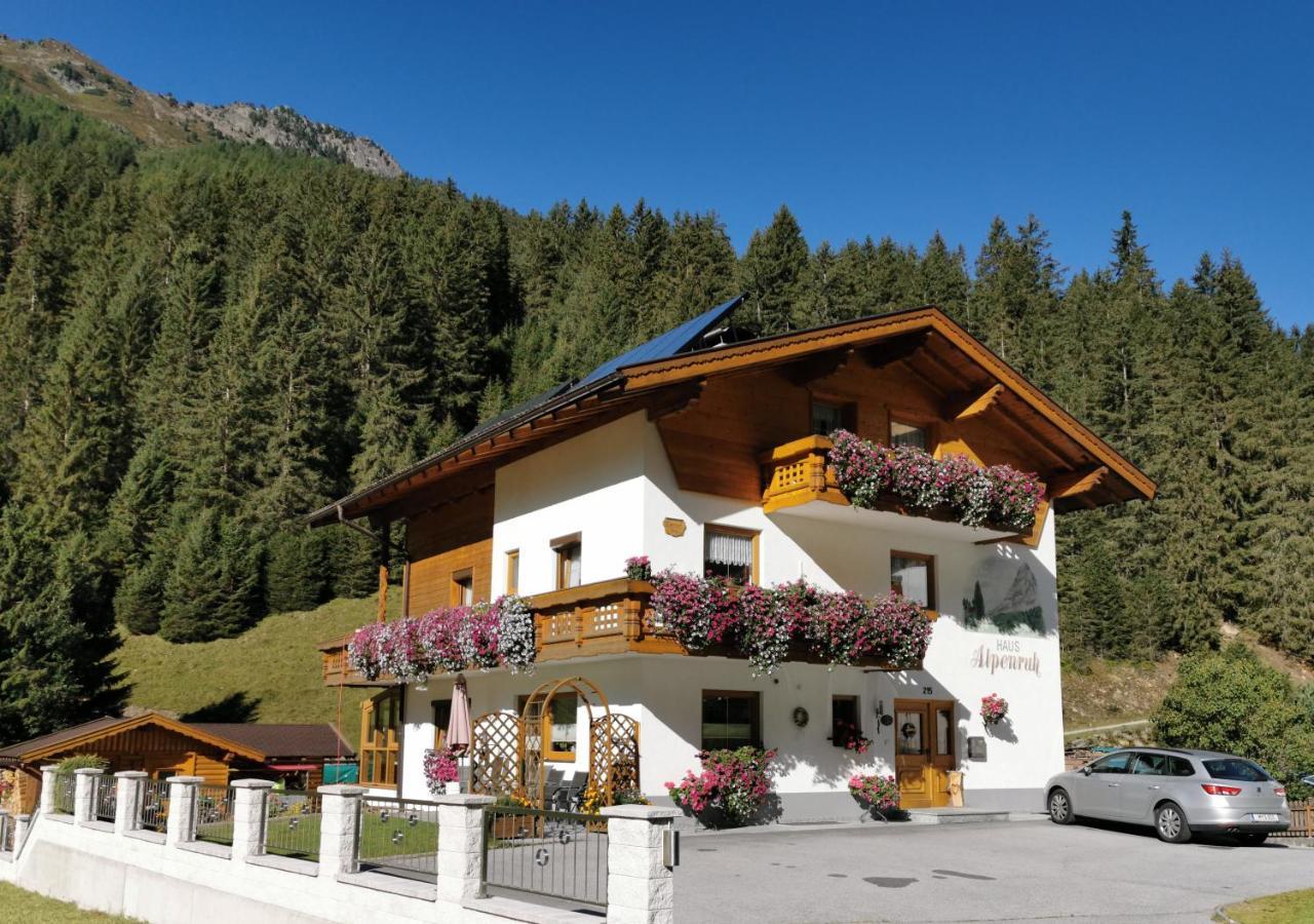 Haus Alpenruh Hotell Sankt Leonhard im Pitztal Eksteriør bilde